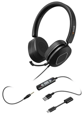 Obrázek produktu pro Bluetooth headset V5.2, bezdrátová sluchátka s mikrofonem pro počítač