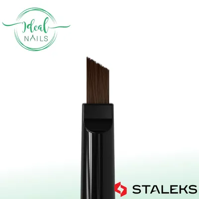 Produktbild von Staleks pro abgewinkelte Gel-Bürste 10