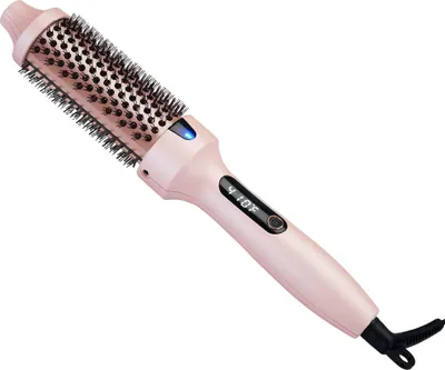 Produktbild von Lockenst?be Thermobürste 1,5 Zoll, Negativ-ionische beheizte Thermo-Rundbürste für Locken, Volumen und Gl?tte, 10 Temperatureinstellungen