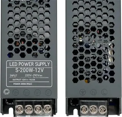 Image de Transformateur 220V 12V 200W IP20 DC 16.5A