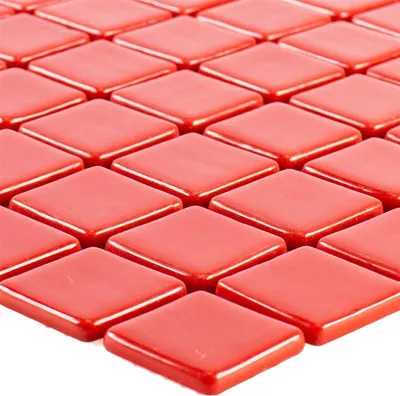 Produktbild von Glas Pool Schwimmbad Mosaik Pixley Rot