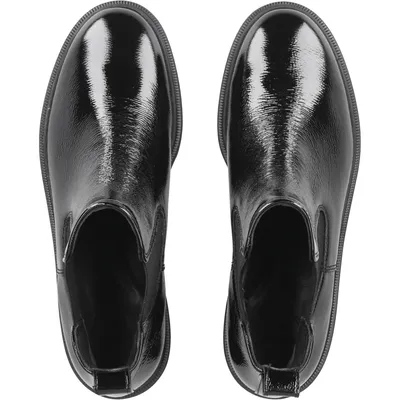Produktbild von Paul Green Stiefelette 8114-024, Lack/Brush, Schwarz, Damen
