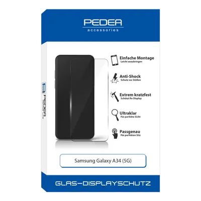 Produktbild von PEDEA Display-Schutzglas Samsung Galaxy A34 (5G)