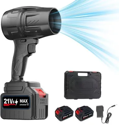 Image de Ventilateur électrique - Souffleur turbojet - Batterie rechargeable 21V