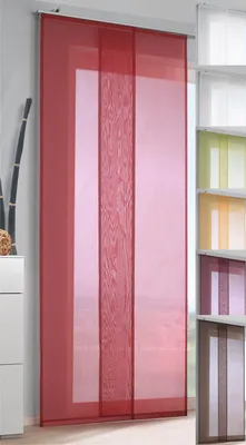 Produktbild von Flächenvorhang „Saskia/Zürich": Farbe: Braun Größe (HxB): 255x60cm