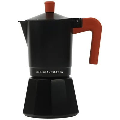 Zdjęcie produktu dla Ekspres do kawy na 6 filiżanek, aluminiowy – dzbanek do kawy, ekspres do kawy, ekspres do espresso, 300 ml, VIKING