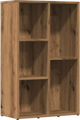 Obrázek produktu pro Knihovna dub artisan 50x25x80 cm kompozitní dřevo