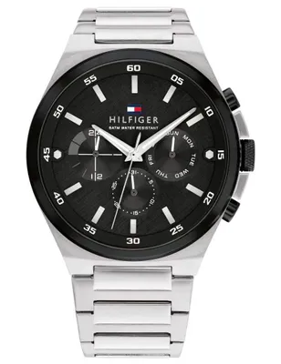 Produktbild von Tommy Hilfiger Herren Armbanduhr Dexter 1792087 Quarz 46mm Wasserdicht 50m