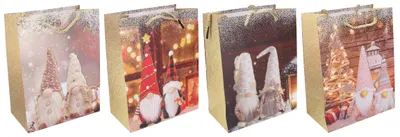 Produktbild von Geschenktüte L 30x41x12 cm WEIHNACHTEN