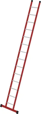 Produktbild von Sprossen-Anlegeleiter GFK/Alu mit Traverse 14 Sprossen