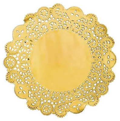 Produktbild von 3000 goldene Telleruntersetzer, Durchmesser ca. 35,5 cm Tischsets