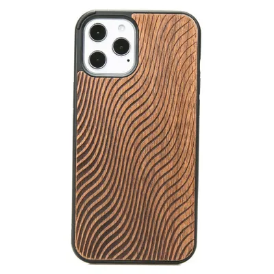 Image de Étui en bois pour iPhone 12 Pro Max, Bewood Merbauwellen