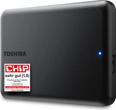 Produktbild von TOSHIBA Canvio Partner 2TB – Kompakte externe Festplatte für Mac & Windows