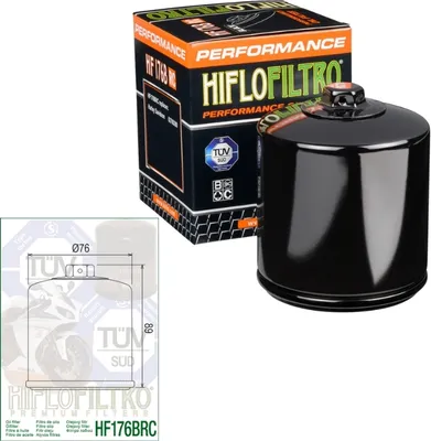 Image de Filtre à huile Hiflo HF176BRC Racing