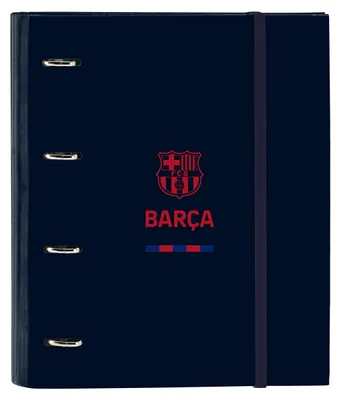Immagine prodotto di Raccoglitore ad anelli F.C. Barcelona blu navy (27 x 32 x 3,5 cm)