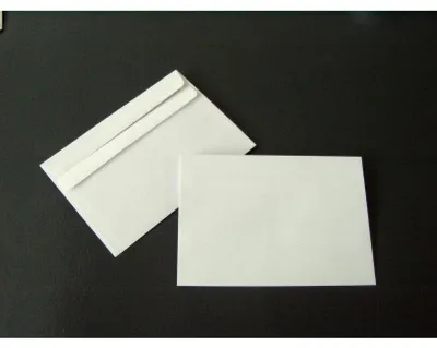 Produktbild von Briefumschläge 125x176mm (DIN B6) 75g/qm selbstklebend VE=1000 Stück weiß