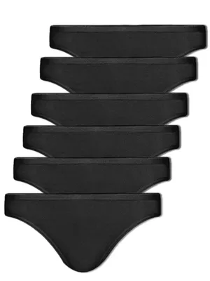 Produktbild von Damen Bikinislip 6er Pack Organic Baumwolle von POMPADOUR