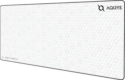 Obrázok produktu pre Herná podložka pod myš, extra veľká 900 x 400 cm, AQIRYS WEBB, biela a sivá