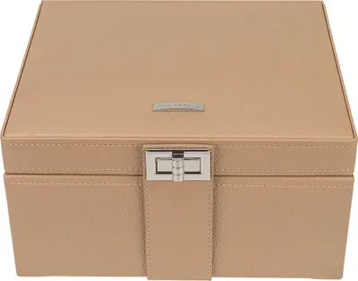Image de WINDROSE boîte à bijoux Marvella Jewelry case Camel taupe