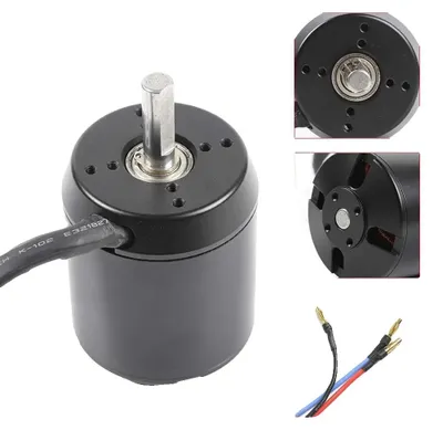 Obrázek produktu pro Bezkartáčový motor, typ motoru 120 kV, rozsah napětí 24–60 V, výkon 2970 W, rozsah otáček 2880–7200 ot./min, účinnost 85 %