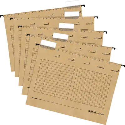 Produktbild von Herlitz 5874458, A4, Karton, Braun, 5 Stück(e), Blue Angel, Deutschland