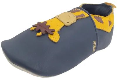 Produktbild von Bobux Giraffe Kleinkinder Krabbelschuhe dunkelblau (navy), 1000-060-01
