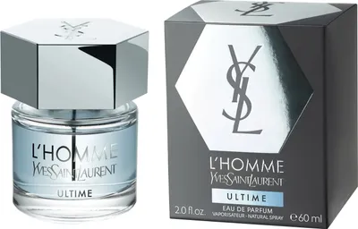Produktbild von Yves Saint Laurent L`Homme Ultime 60ml, Männer, 60 ml, Ingwer, Rose, Salbei, Vetiver, Spray