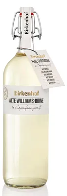 Image de BIRKENHOF Brennerei | Vieille poire Williams - spiritueux fins affinés en fûts de bois | (1 x 1 litre) - 40 % vol.