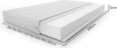 Produktbild von Schaumstoff Matratzen Exklusive Matratze Luxus Möbel Orthopädische neu 200x200