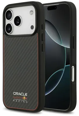 Obrázek produktu pro Pouzdro Red Bull Polyamid Logo Matt MagSafe pro iPhone 17 Pro, černé