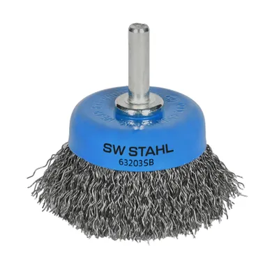 Produktbild von SW-Stahl 63203SB Topfbürste, mit Schaft, 50 mm