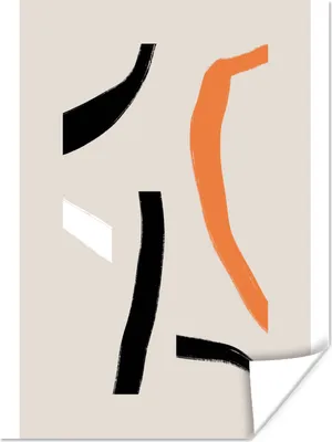 Produktbild von MuchoWow® Poster Abstrakt - Pastell - Design 120x160 cm - Wandbilder