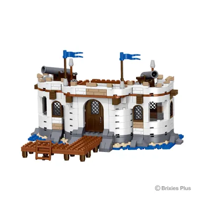 Produktbild von BRIXIES Plus Pirateninsel Burg (373 Teile)