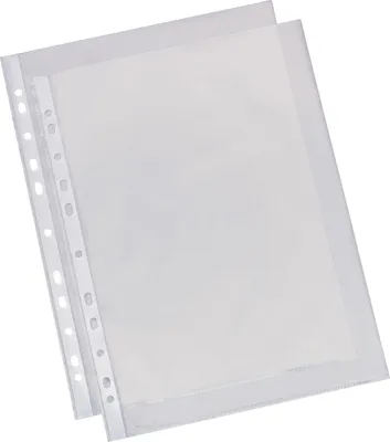Produktbild von Prospekthüllen A4 60my PP glasklar VE=75x10 Stück