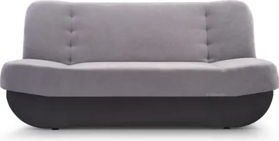 Produktbild von MOEBLO Schlafsofa PAFOS – Sofa Kippsofa Klappsofa Click-Clack Couch mit Bettkasten und Schlaffunktion (BxHxT): 192x90x87 cm (SORO 90 + SORO 100 - Grau - Dunkelgrau)