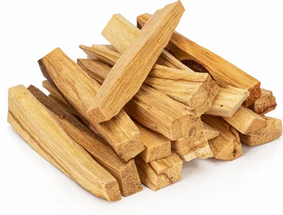 Produktbild von 16 Stück Palo Santo Räucherholz Heiliges Bursera graveolens-Holz Spirituelle 11cm