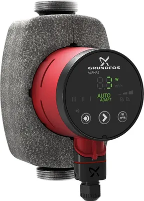 Produktbild von GRUNDFOS Hocheffizienz Umwälzpumpe ALPHA2 25-60 N 180mm 1x230V G1_1/2 DACH