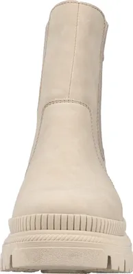 Produktbild von Rieker Damen Stiefelette Warmfutter Stretch Profilsohle Reißverschluss Y9373, Größe:39 EU, Farbe:Beige