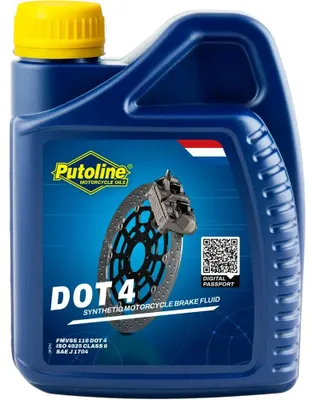 Immagine prodotto di Liquido per freni Putoline DOT-4 bottiglia da 500 ml sintetico