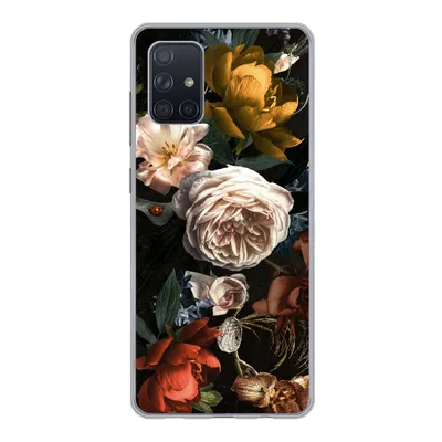 Produktbild von MuchoWow® Handyhülle Schutzhülle Hülle für Samsung Galaxy A51 5G Blumen - Natur - Muster Silikon Softcase Handy Hülle - Abbildung