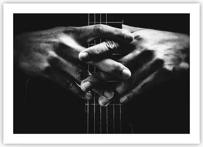 Produktbild von Poster - Poster ohne Rahmen - Gitarre Musiker Musik - 70x50 cm - Wand Bild - Wanddeko - Wandbilder - Kunstposter - Wandposter - Bilder - Kunstdruck - Wanddekoration - Wandbild - P2XAA70x50-4960