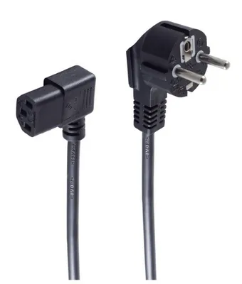 Obrázok produktu pre napájací kábel s uzemňovacím kontaktom shiverpeaks BASIC-S, uhlový