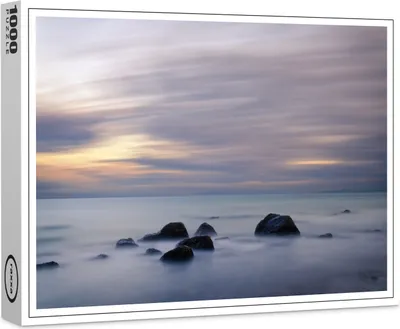 Produktbild von raxxa Premium-Puzzle "Abendlicht an der Ostsee", 1000 Teile