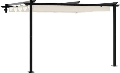 Image de Pavillon 300 x 300 x 200 cm Crème Polyester