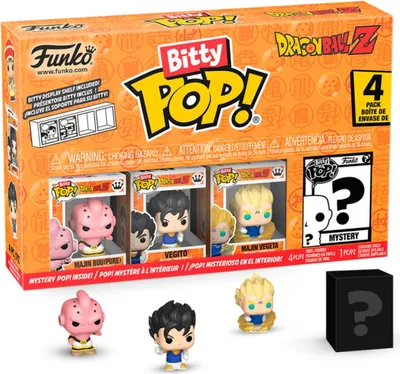 Obrázek produktu pro Dragon Ball Bitty POP! vinylové figurky 4-pack Série 3 2,5 cm