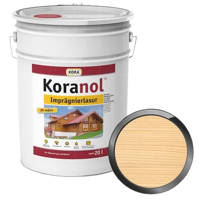 Produktbild von KORA Koranol Imprägnierlasur 20 Liter Farblos