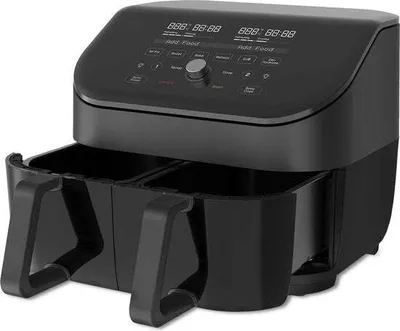 Zdjęcie produktu dla INSTANT Vortex Plux Dual, Frytkownica na gorące powietrze, 7,6 l, 32 °C, 204 °C, Podwójny, Czarny