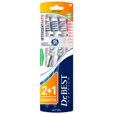 Obrázek produktu pro Dr.Best Interdent Active medium 2+1 1ks