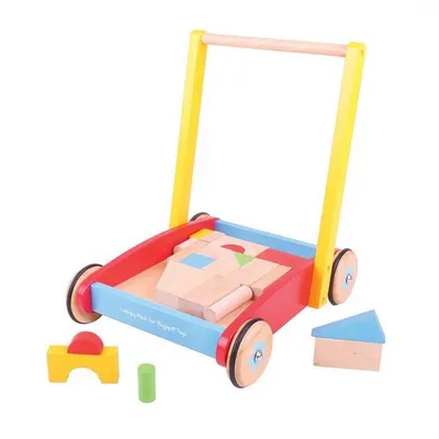 Produktbild von Bigjigs Baby Holzklötze im Einkaufswagen