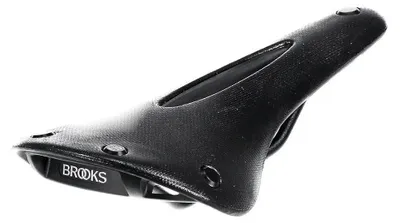 Obrázek produktu pro Brooks Cambium C15 Carved, Sedlo na kolo, Silniční závody, Pánské, Černá, Jednobarevný, Guma